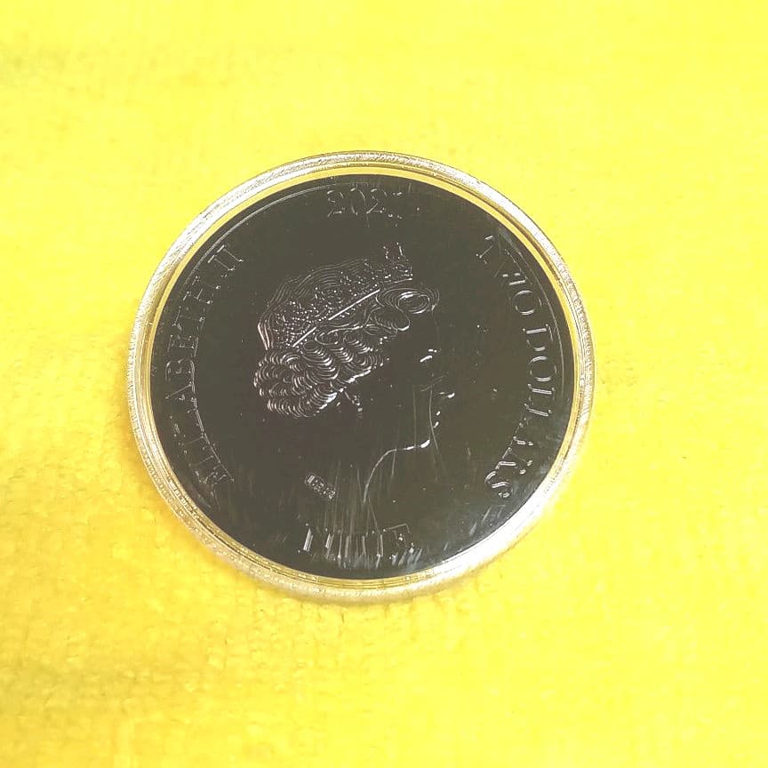 ニウエピュアシルバーブラップラチナビット　世界限定100