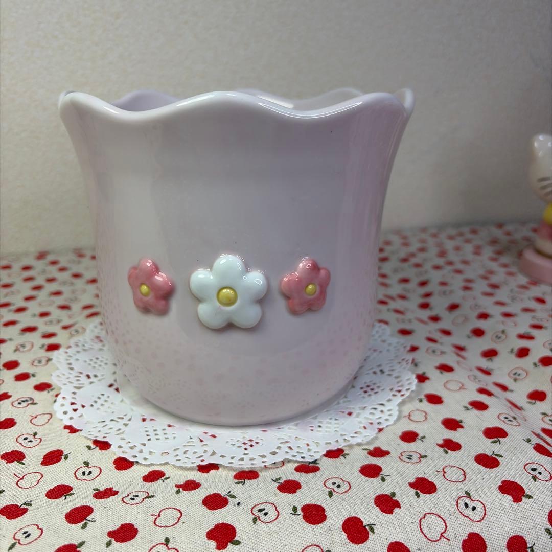 【激レア・希少】ハローキティ 陶器 豪華7点セット 蚊取り線香入れ 鉢カバー 他