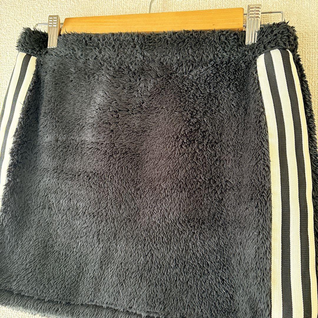 【美品】adidas ボアフリース セットアップ 上下 2点セット ゴルフ 黒