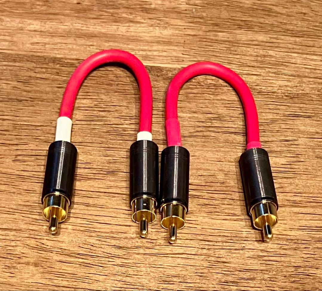 Acoustic Revive RCA-SOLID ケーブル 19cm 2本