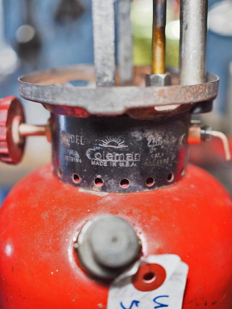 希少なブラックバンド！1953年2月 コールマン 200A ランタン　u04