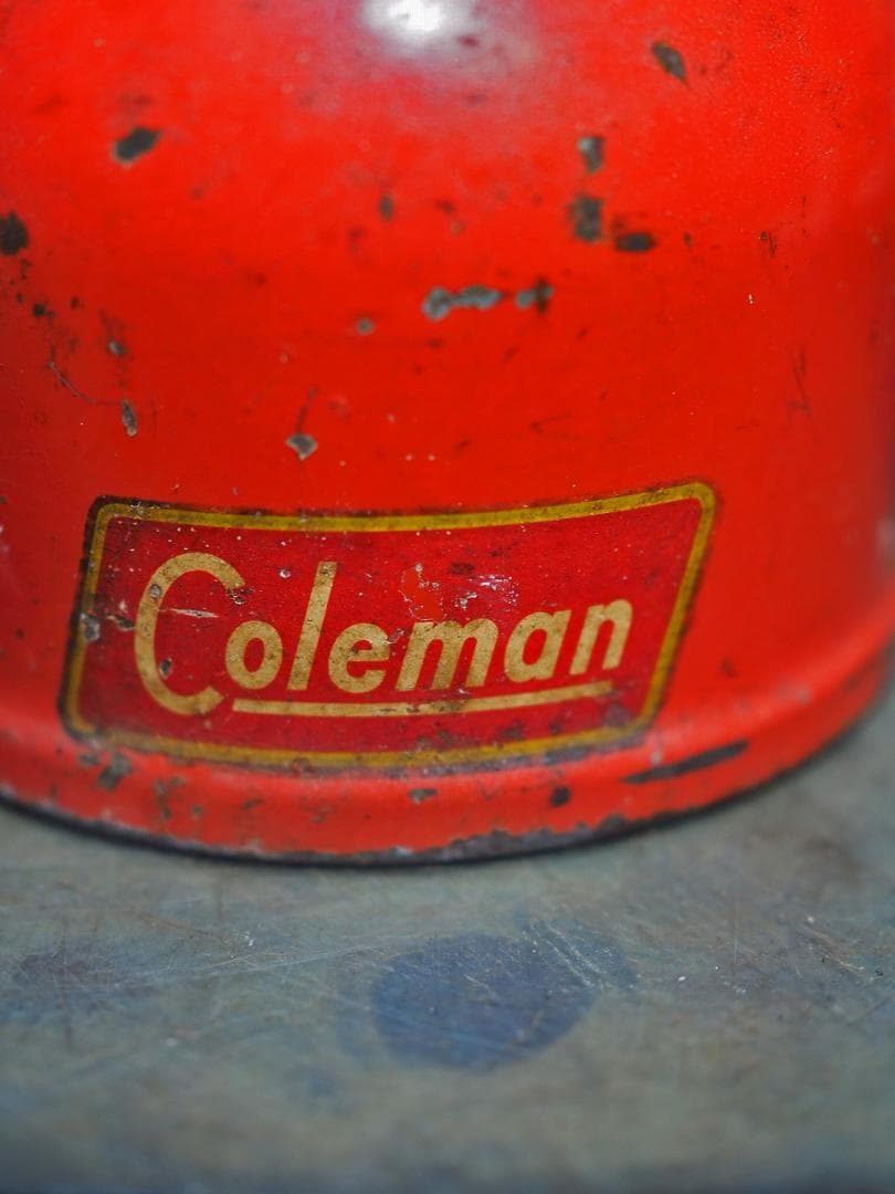 希少なブラックバンド！1953年2月 コールマン 200A ランタン　u04