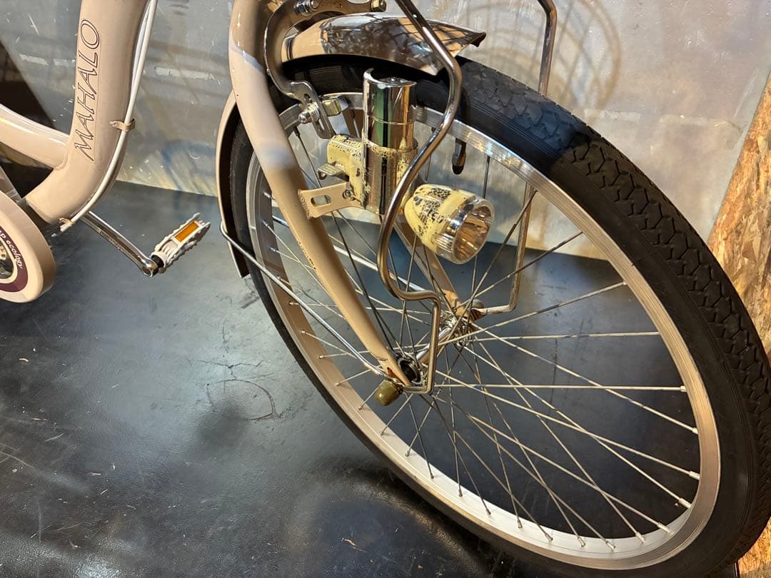 H21 【大阪堺市/取引】中古子ども車 丸石サイクル MAHALO 22インチ