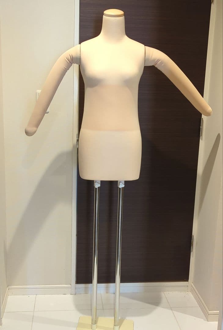 和装トルソー　エコボディ　腕付き　高さ調整　着付け練習用　マネキン