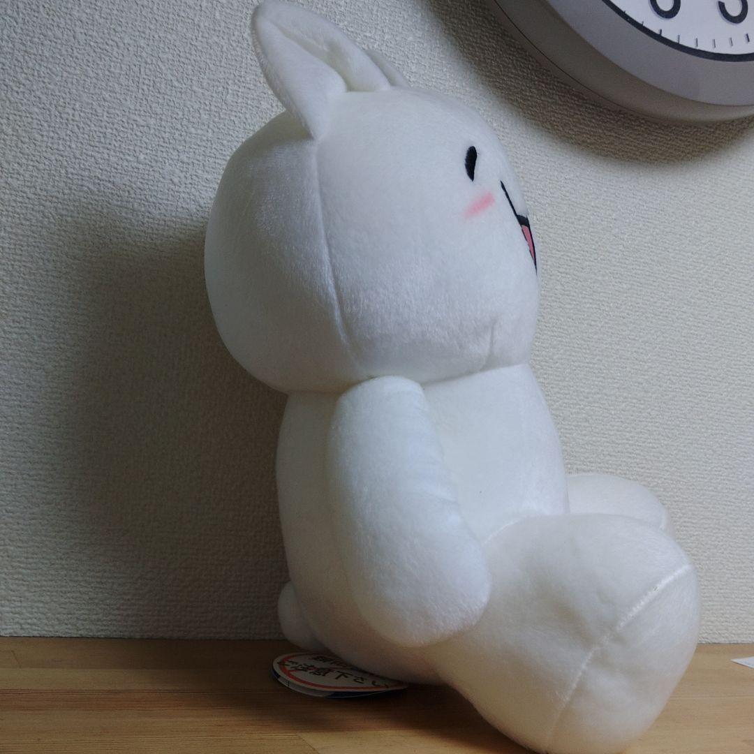 2ちゃんねる モナー ぬいぐるみ タグ付き BIG