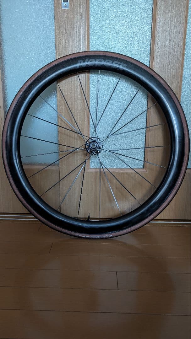 【訳ありフロントのみ】Nepest Nova 45 カーボンホイール