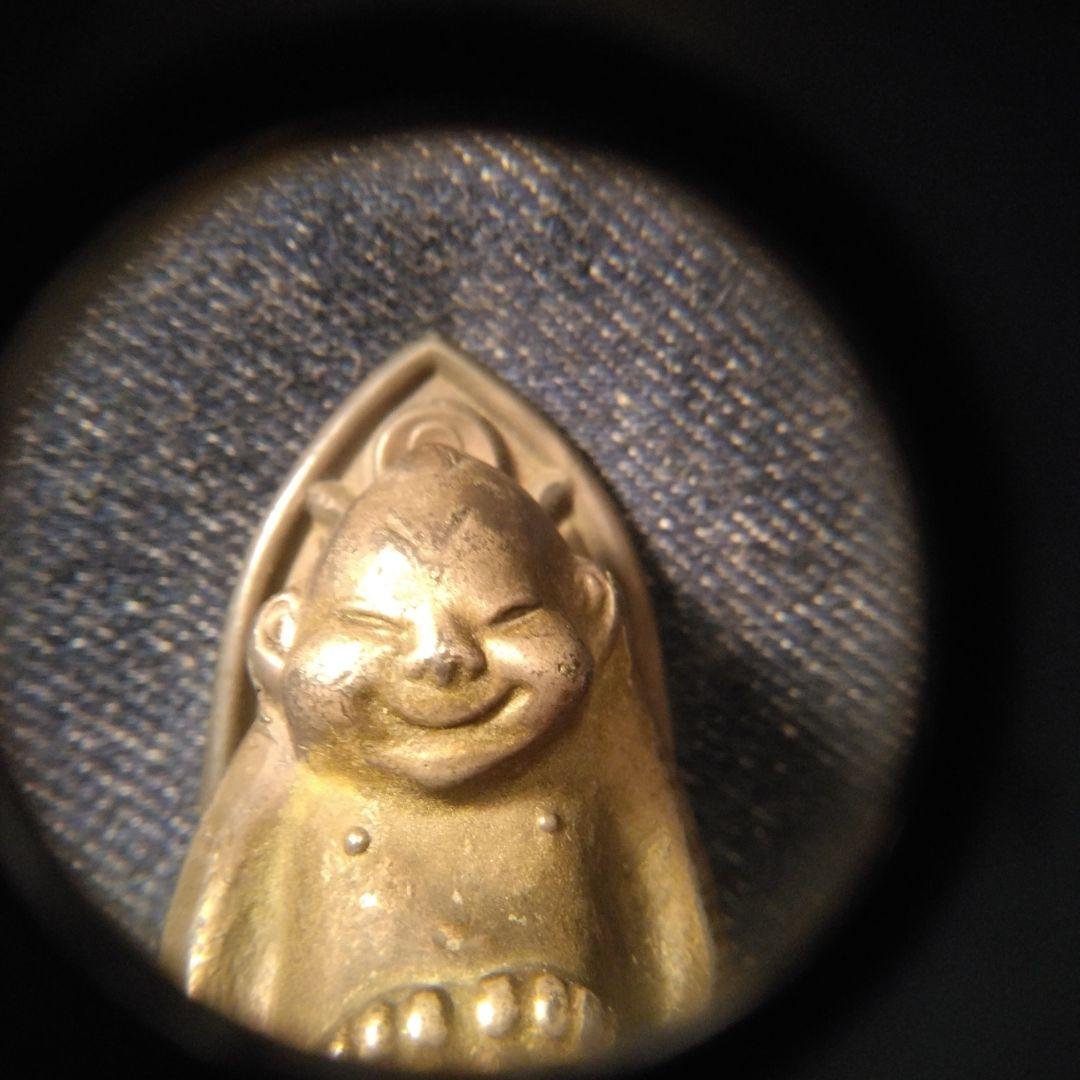 古い　ビリケンさん　置物　戦前　骨董　アンティーク　縁起物　開運