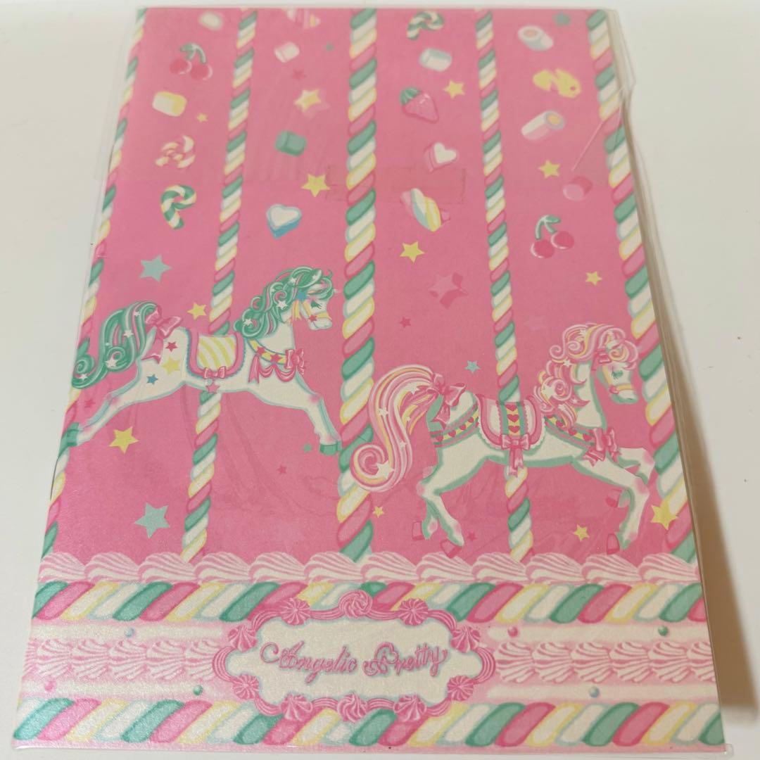 アンジェリックプリティ　ノベルティ　ぬりえ　セット