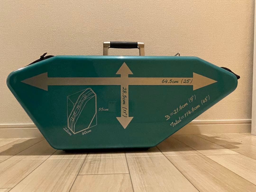 【限定色】ノナカスカイケース［ソプラノ&アルトサックスダブルケース〕