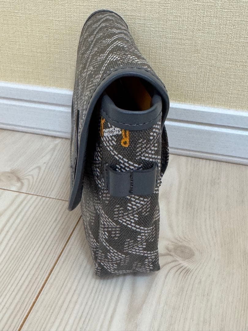 【美品】レザレクション ウエストポーチ　アイクスNo.2 ハスキーグレー