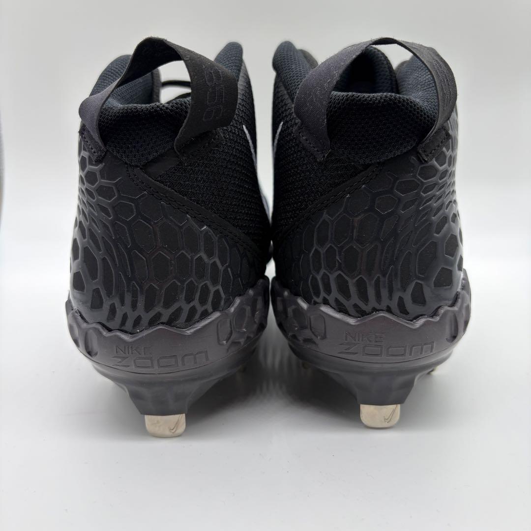 NIKE トラウト 野球 スパイク ブラック 黒 28.5㎝ ミドルカット 軽量