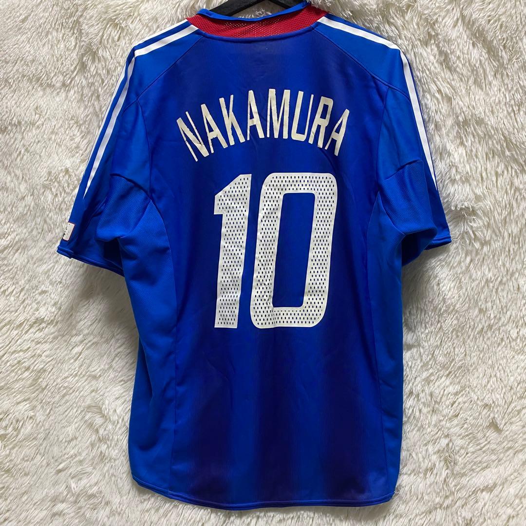 adidas サッカー日本代表 ユニフォーム L サイズ　中村俊輔 日本製