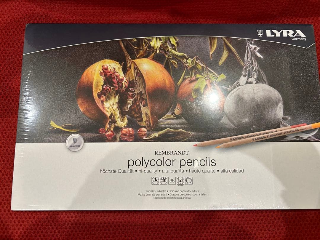 【新品未開封】リラ レンブラント ポリカラー 色鉛筆 36色