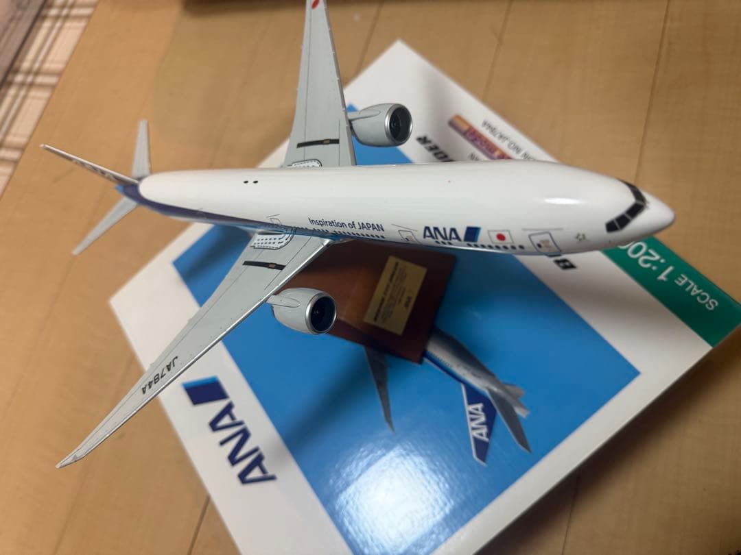 全日空商事 ANAB777-300ER JA784Aソリッドモデル 1:200