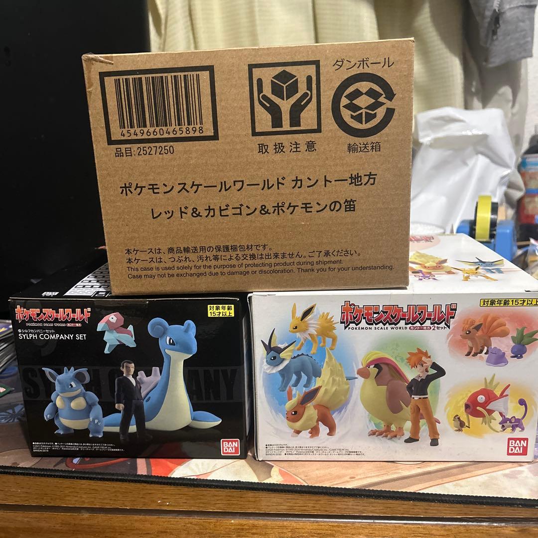 カントー地方2 全６種セット ポケモンスケールワールド 未開封品