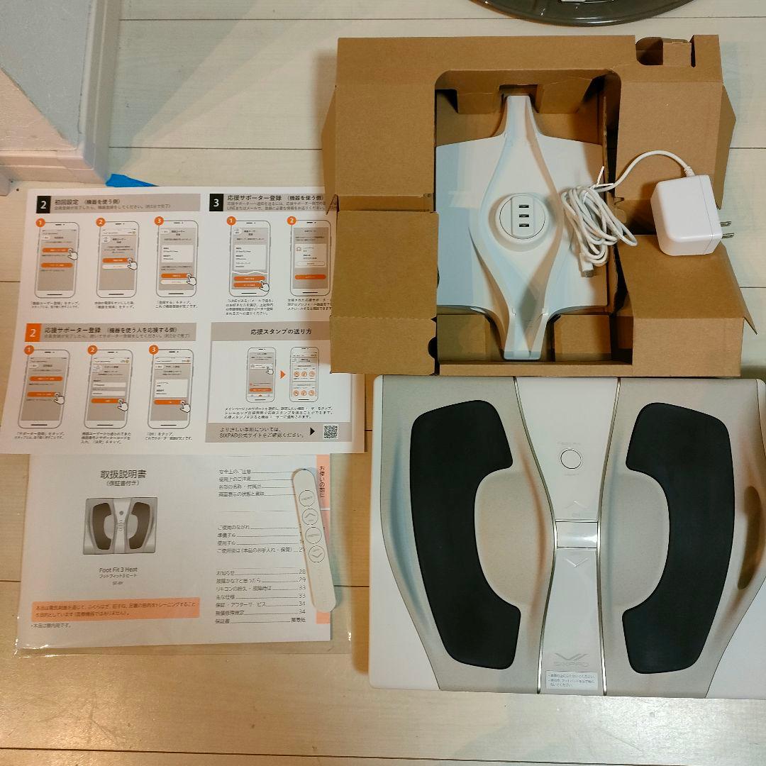 フットフィット3 ヒート シックスパッド　SIXPAD　MTG heat