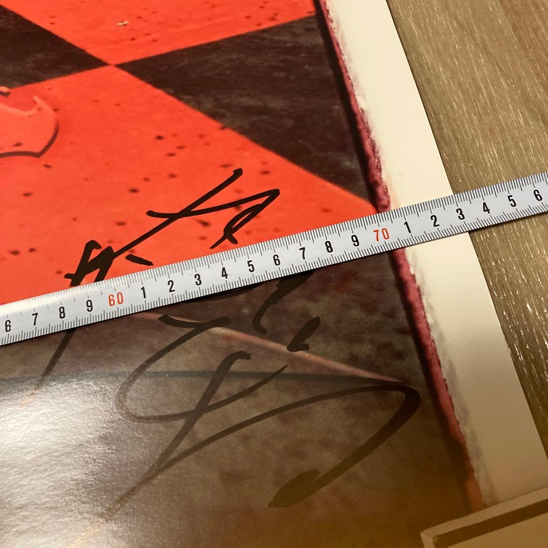 【匿名配送】ムックの直筆サイン入りポスター