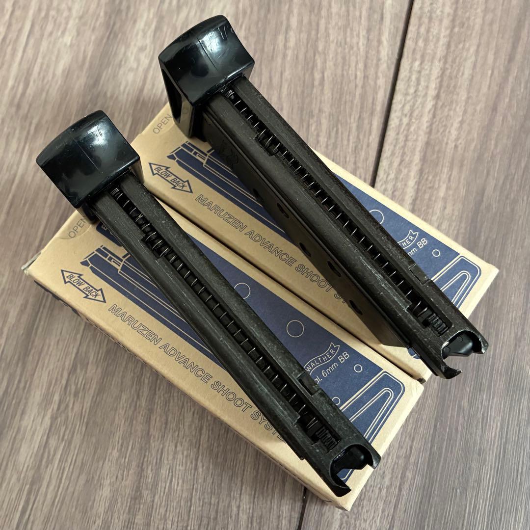 マルゼン ワルサーPPK ブローバック ＋予備マガジン2個