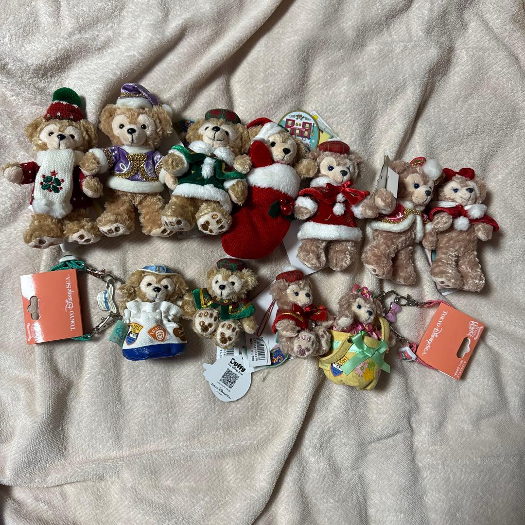 オープンマウス付き！ダッフィー 、シェリーメイぬいぐるみバッジ