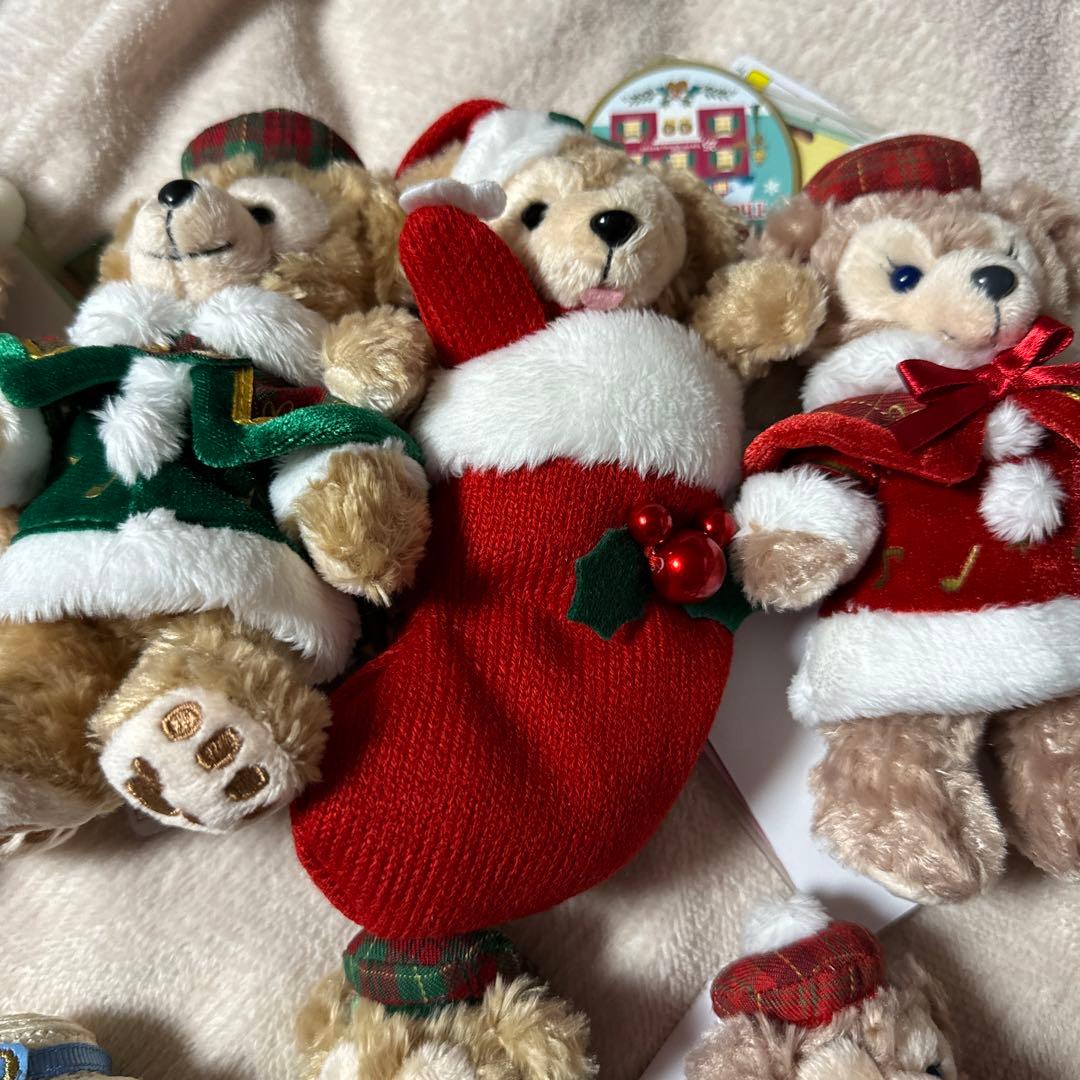 オープンマウス付き！ダッフィー 、シェリーメイぬいぐるみバッジ