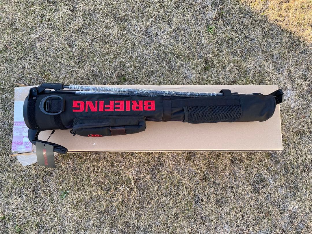 新品未使用品　BRIEFING スタンドキャディバッグ ブラック