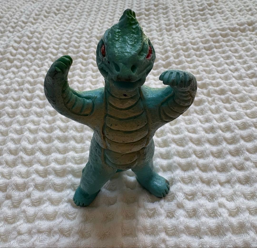 当時物・激レア　仮面ライダー ソフビ　トカゲロン