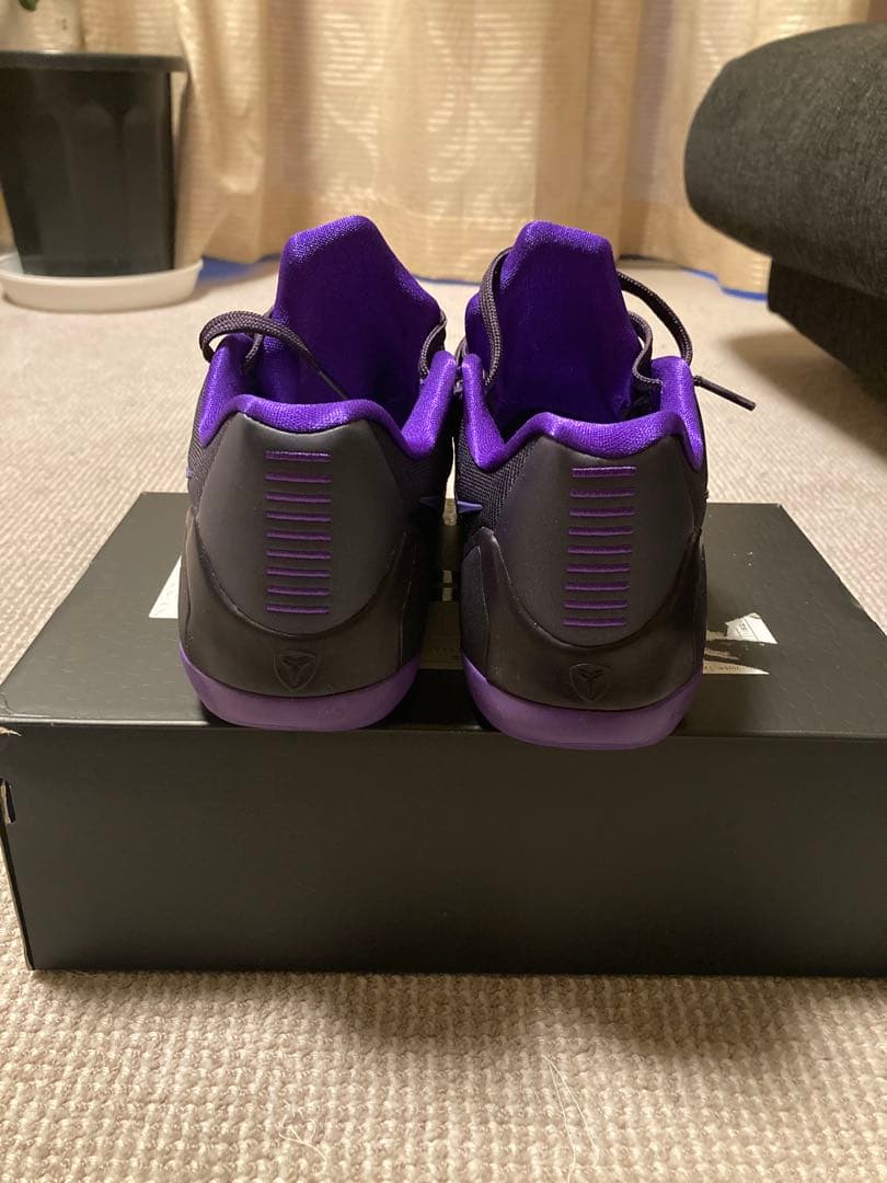 Nike Kobe IX ELITE LOW EM PROTRO 黒/紫