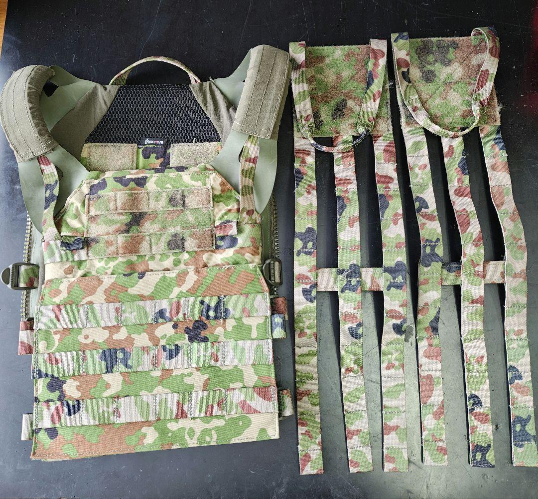【廃盤】陸自迷彩プレートキャリア JPC2.0セット MILITIVE製