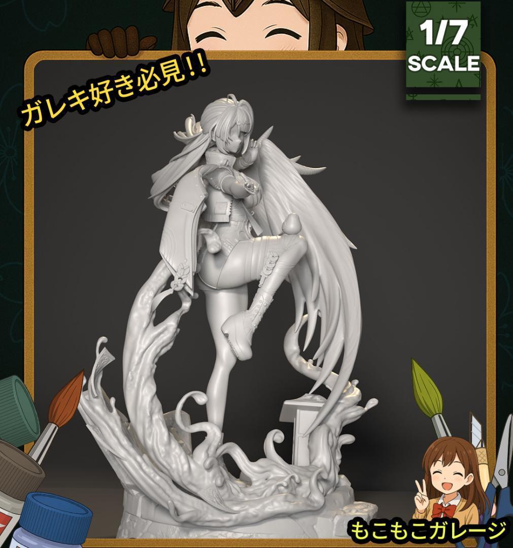 儀玄 ゼンレスゾーンゼロ 1/7 未塗装未組立 フィギュア ガレージキット