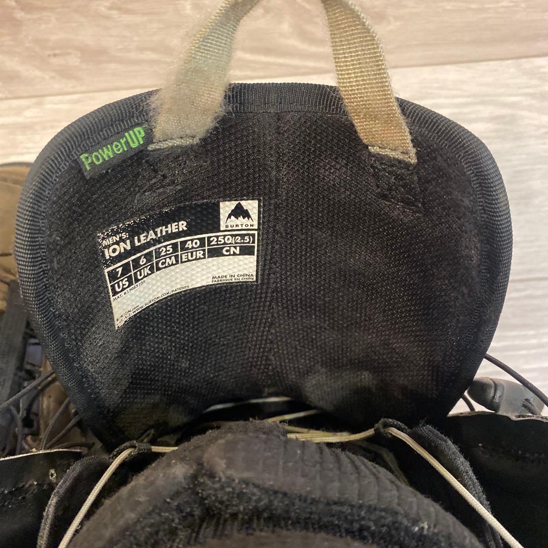 スノーボードブーツBurton ION LEATHER　25.0㎝