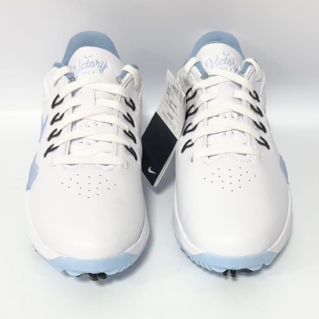 新品 ナイキ ビクトリー プロ 4 ホワイト フォトン ダスト ブルー 25.5