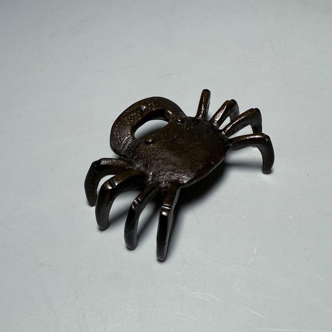 一ノ瀬宗辰　六種蓋置　五徳　三葉　一閑人　栄螺　三人形　蟹　千利休　高岡金工師