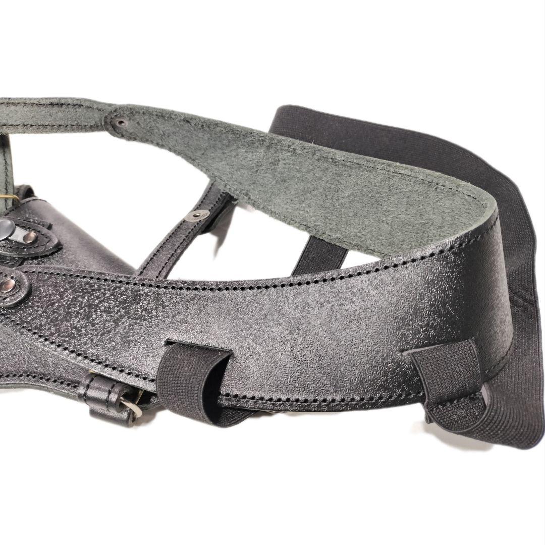 ロシア軍 実物 ロシア内務省 FSB マカロフ ショルダー革ホルスター 黒