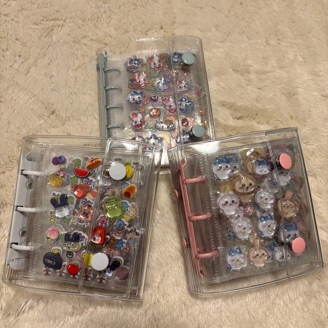 シール帳　完成品　ボンボンドロップシール　サンリオ　ちいかわ　たまごっち　シル活