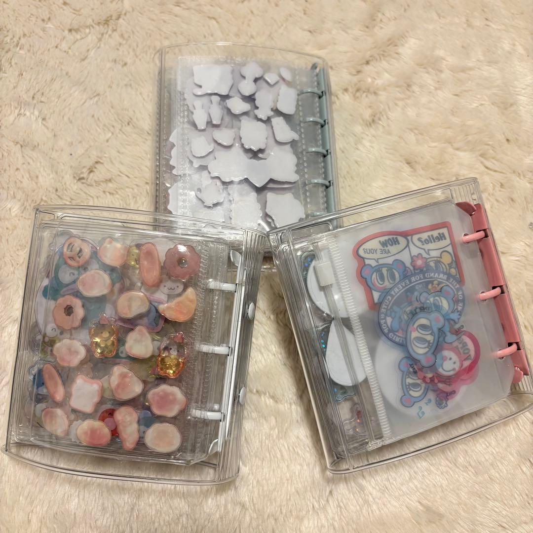 シール帳　完成品　ボンボンドロップシール　サンリオ　ちいかわ　たまごっち　シル活