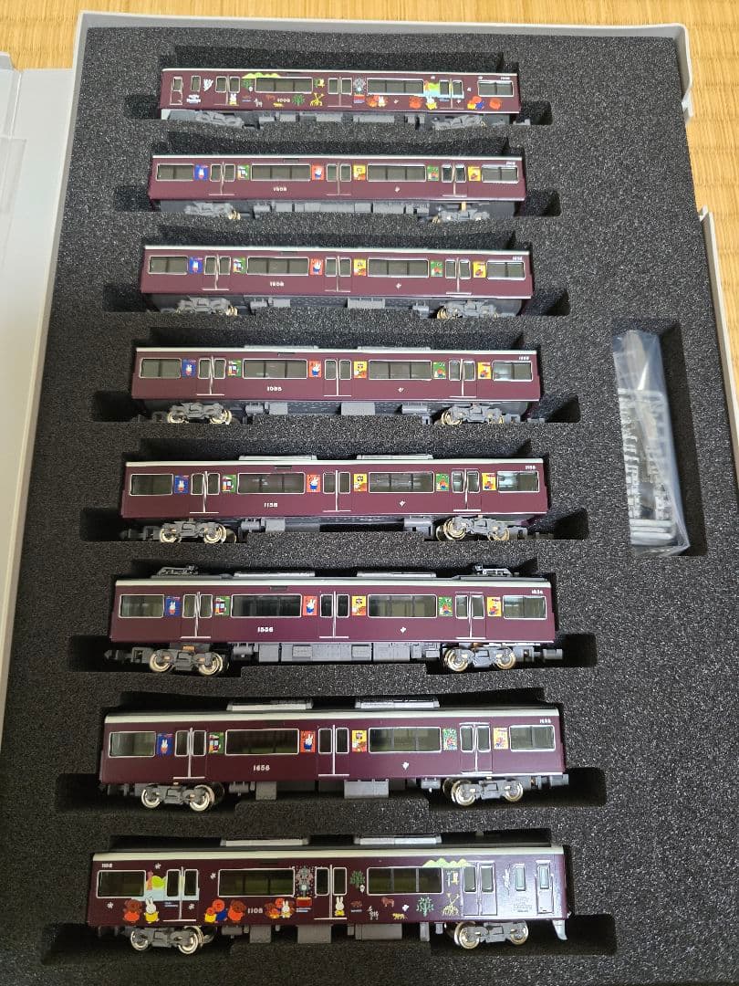 取り置き中　グリーンマックス　阪急1000系(ミッフィー号神戸線)8両編成セット