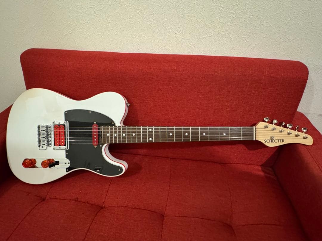 シェクター カスタムギター shur SSH+搭載John5風 schecter