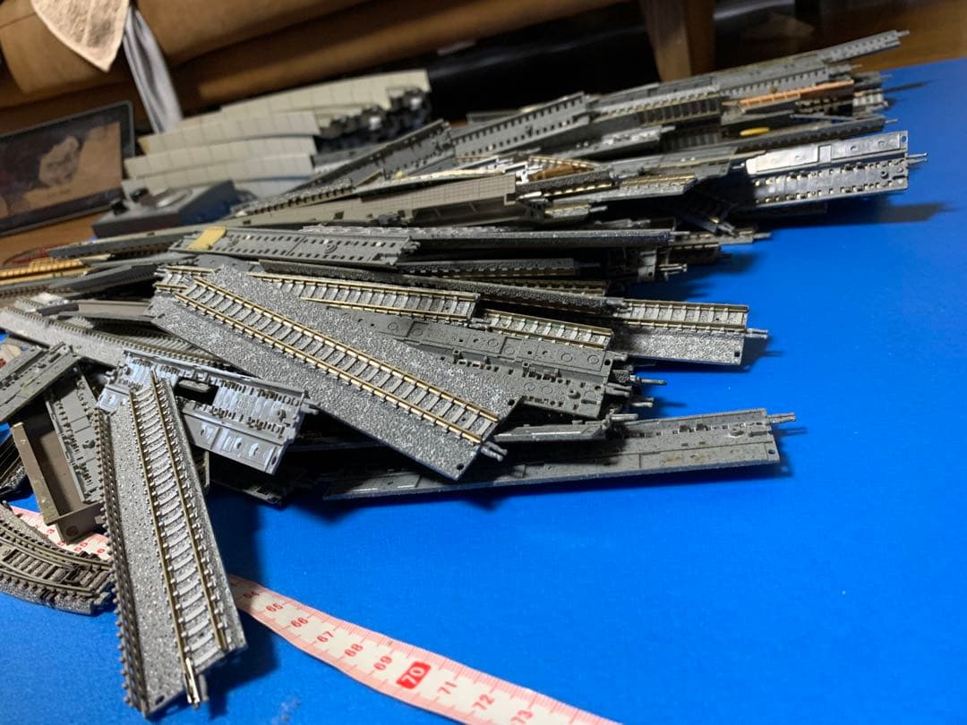 Nゲージ Tomix 複線高架レイアウト 中古品　まとめ　０７０４レール１