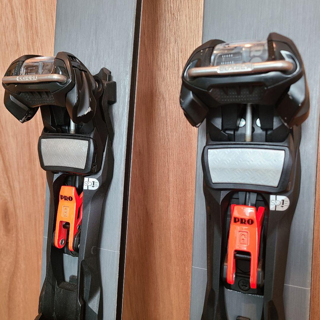 ベクターグライド ポラーブ 186+マーカー デューク プロ+コンツアー シール