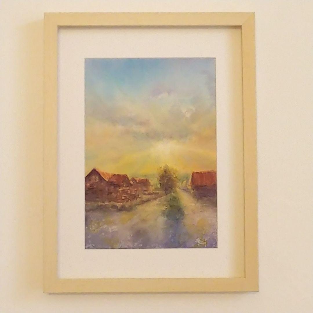 癒しの水彩画1139 morning light