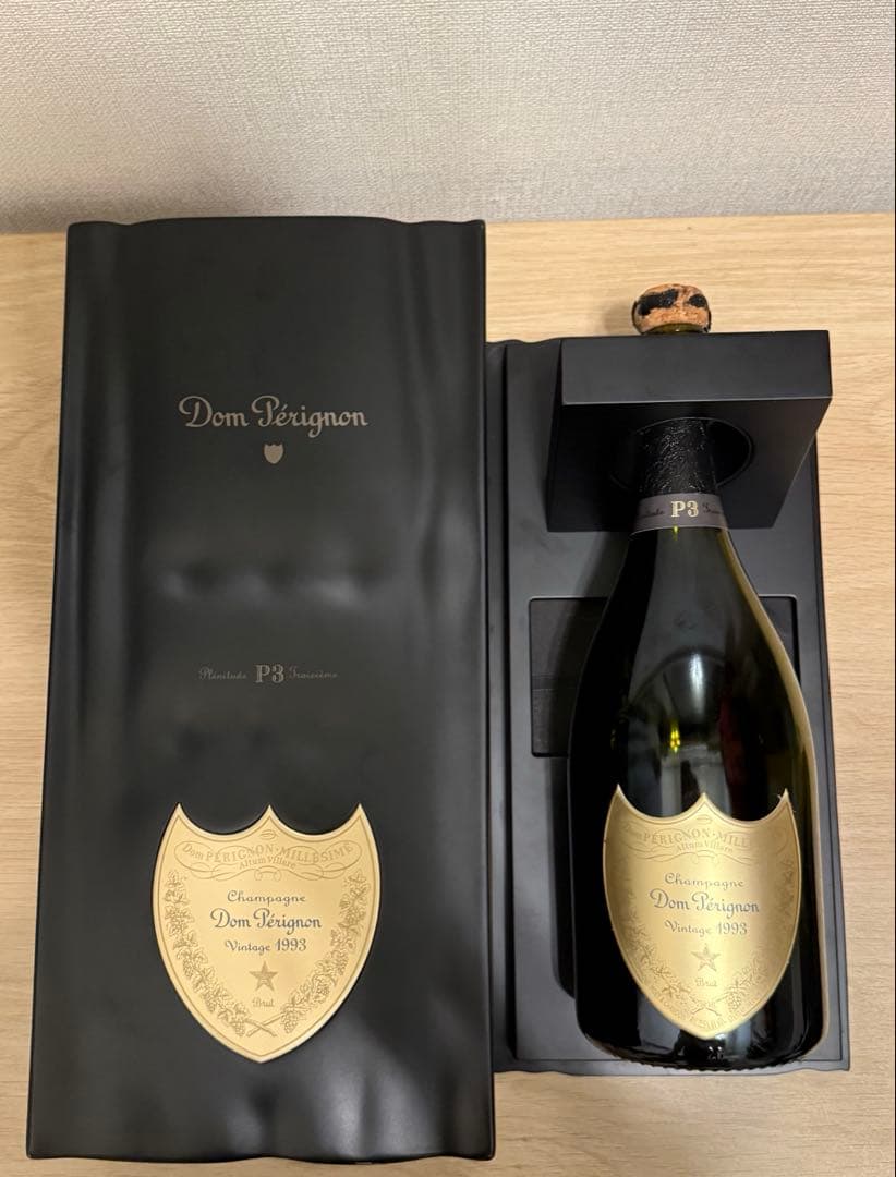【1983年】Dom Pérignon P3 ヴィンテージ 空瓶、箱、袋セット