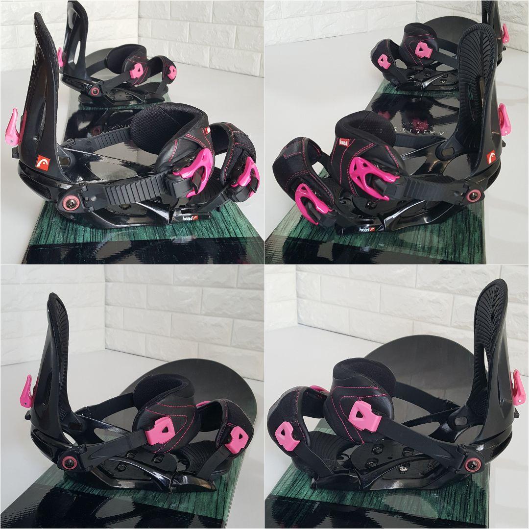 HEAD レディース 2点セット ボード ABILITY 150 × バイン