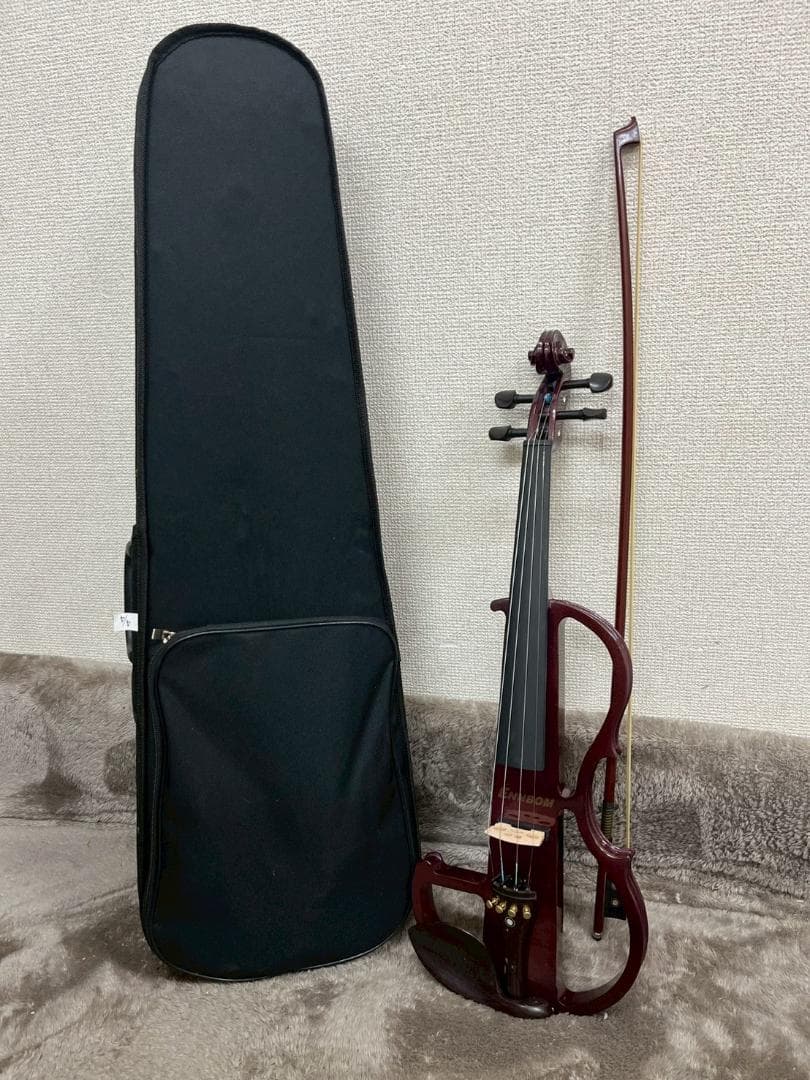 サイレントバイオリン ハードケース・弓付き 電子バイオリ