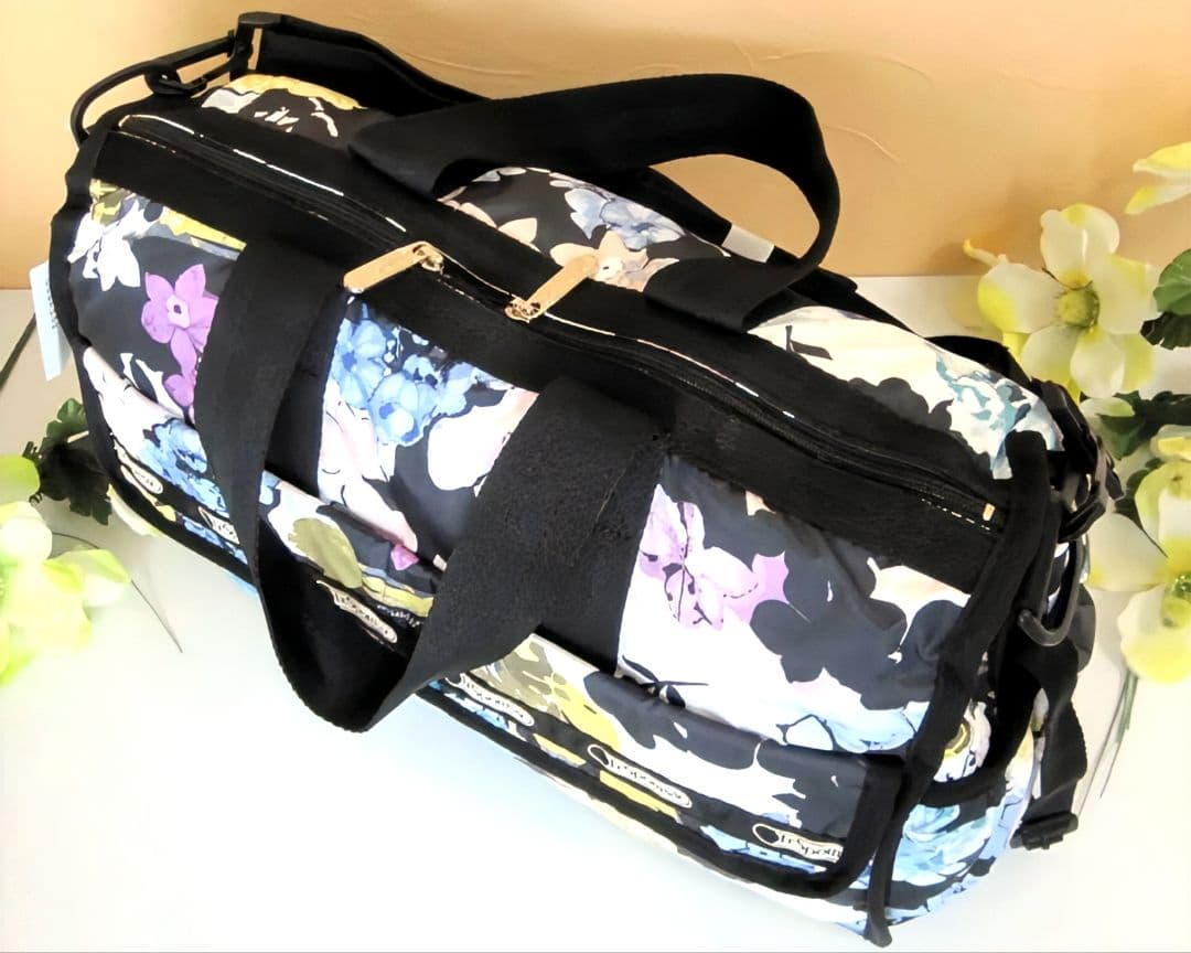 【未開封】元値29000円 花柄ボストン マザーズバッグ レスポートサック B