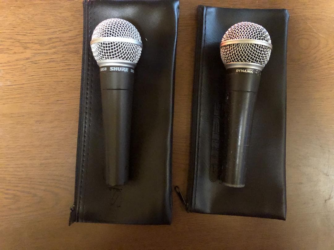 も*生様 SHURE SM58 ダイナミックマイク 2本セット