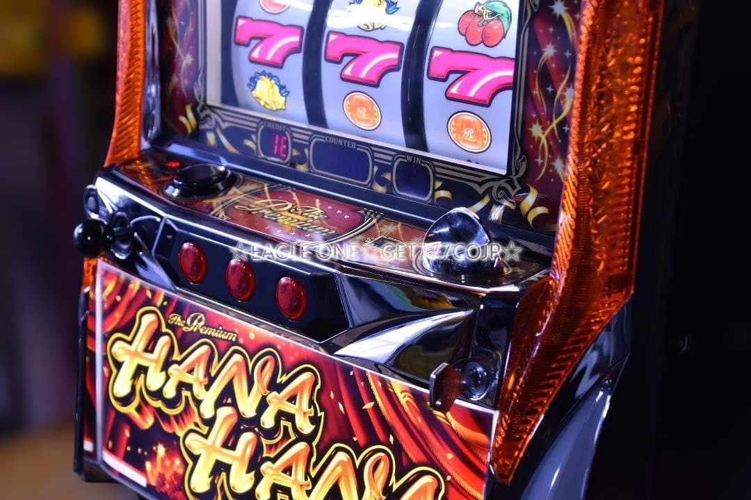 【名機】★プレミアムハナハナ/DX30★パイオニア★沖スロ★5号機★ジャンク★