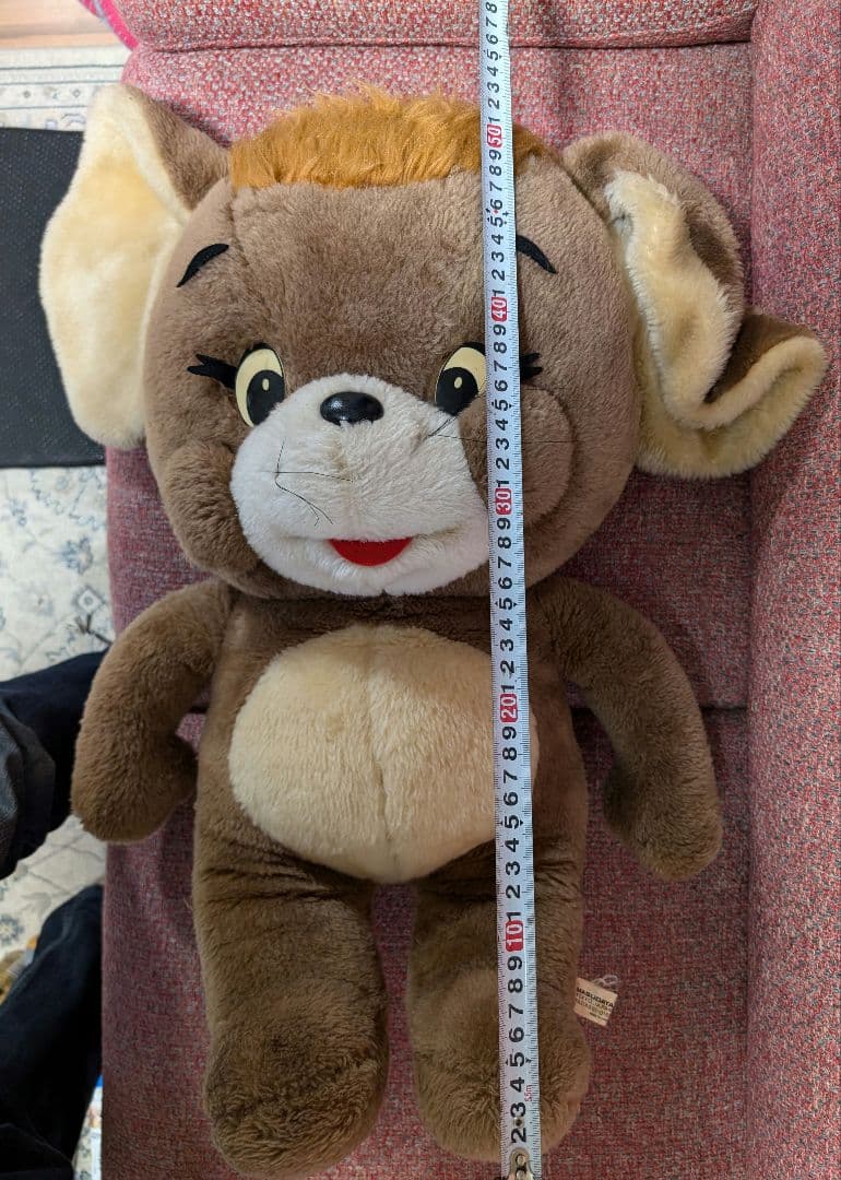 トムとジェリー　ぬいぐるみ　レトロ　マスダヤ　ジェリー　希少品　トム＆ジェリー