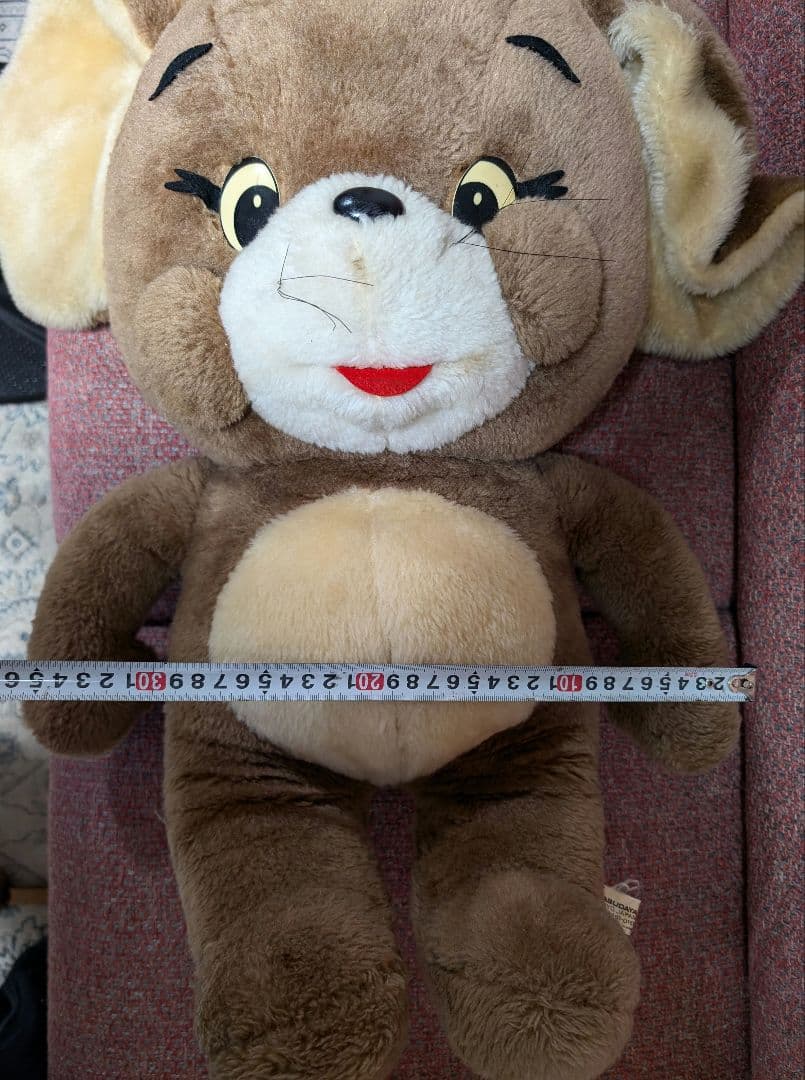 トムとジェリー　ぬいぐるみ　レトロ　マスダヤ　ジェリー　希少品　トム＆ジェリー