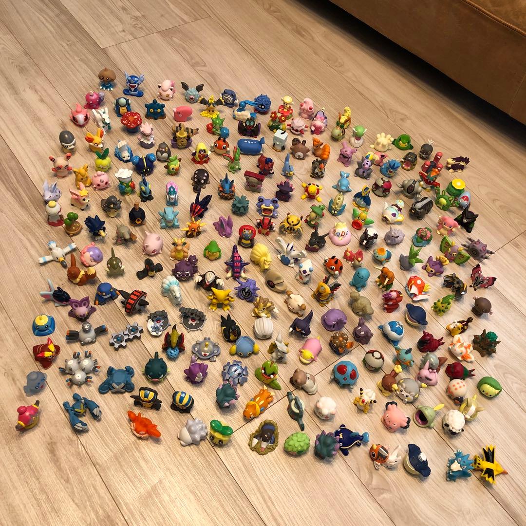 ポケモンキッズ　指人形　200個以上　フィギュアまとめ売り　オマケ多数