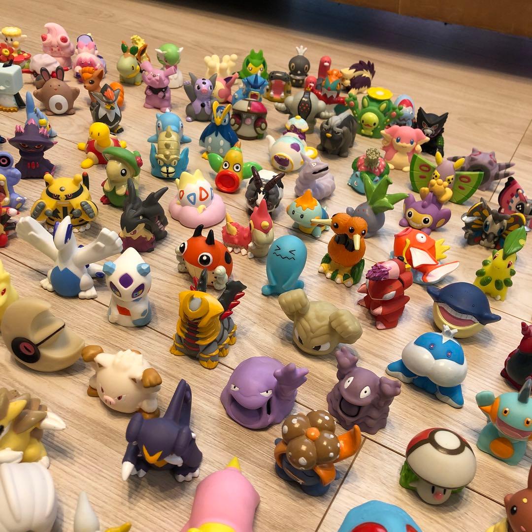 ポケモンキッズ　指人形　200個以上　フィギュアまとめ売り　オマケ多数